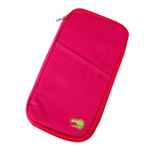 Load image into Gallery viewer, Women Brand Canvas Card Holder Travel Journey Document Organizer Wallet Passport ID  Ticket Credit Card Case Bag Tarjetero #T1P