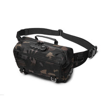 Load image into Gallery viewer, OZUKO New Anti-theft Men Waist Bag Casual Fanny Pack Male Waterproof Travel Waist Bags USB Charging Chest Bag for Cell Phone