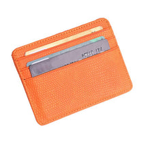 Load image into Gallery viewer, Women Men Lichee Leather Bank ID Card Wallet Holder Durable Slim Simple Travel Business Case With Purse Cardholder #T1P