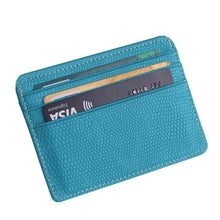 Load image into Gallery viewer, Women Men Lichee Leather Bank ID Card Wallet Holder Durable Slim Simple Travel Business Case With Purse Cardholder #T1P