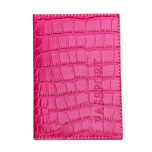 Load image into Gallery viewer, Soft PU Women's Cardholder Alligator Passport Cover Card Bag Passport Package Business Credit Card Holder tarjetero mujer #YJ