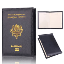 Load image into Gallery viewer, Women Men Passport Cover Soft PU Leather Customized Travel Passport Holder Covers For Passports Girls Porte Carte #T1P