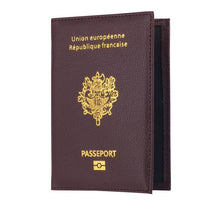 Load image into Gallery viewer, Women Men Passport Cover Soft PU Leather Customized Travel Passport Holder Covers For Passports Girls Porte Carte #T1P