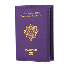Load image into Gallery viewer, Women Men Passport Cover Soft PU Leather Customized Travel Passport Holder Covers For Passports Girls Porte Carte #T1P