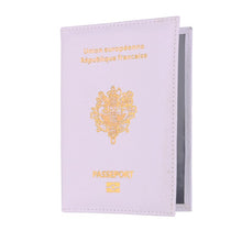 Load image into Gallery viewer, Women Men Passport Cover Soft PU Leather Customized Travel Passport Holder Covers For Passports Girls Porte Carte #T1P